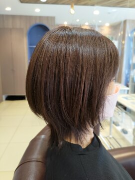 ドラマチックヘア 野鳥の森店(DRAMATIC HAIR) ボブウルフ/グレージュカラー◎30代40代50代