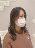 顔周りカット(ロング/ミディアム/韓国風/ヨシンモリ)