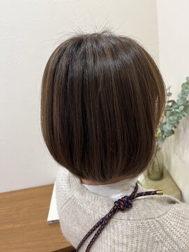 ヘアーメイク フェヌア(Hair Make fenua) ナチュラルハイライトカラー☆★brown