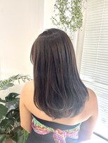 ピープスアンドスー 表参道 渋谷(Peeps&Suu.) オリーブグレージュ/髪質改善トリートメント/韓国ヘア