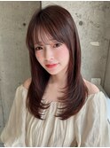 甘さと爽やかさが共存するロングレイヤーが人気の秘訣