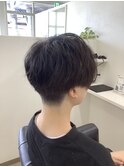ツーブロックショート