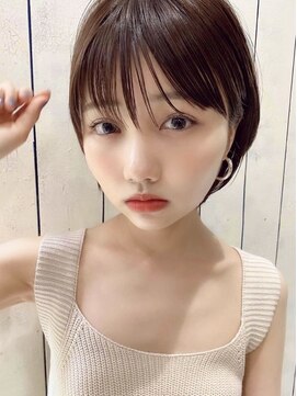 ラフ 新宿(Laff) 新宿 ショート マッシュショート ショートボブ 耳掛けショート