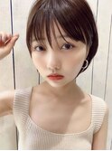 新宿 ショート マッシュショート ショートボブ 耳掛けショート