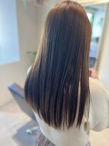 シエスタ バイ アンブルリュクス(siesta by amble luxe)&nbsp;ベージュカラー/髪質改善/ハイライト/レイヤーカット/縮毛矯正