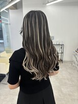 ブラウン(Brown)&nbsp;#haru エクステ×ハイライト