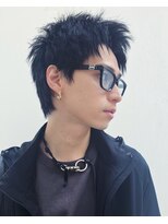 ミドル(MIDDLE)&nbsp;スパイキーショート/メンズカット/府中/夜間