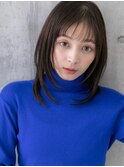 #44/黒髪/ボブルフ/ネビージュ/小顔/ワンレン/髪質改善/仙台