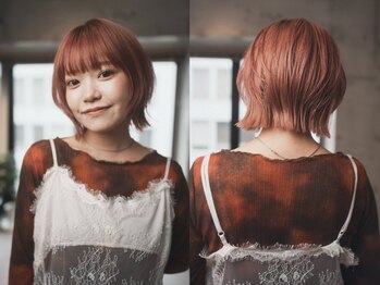 ウミ(Umi)の写真/女性らしさのある丸みショートや流行のパツっとライン感のあるモードボブ◇【戸塚/戸塚駅】