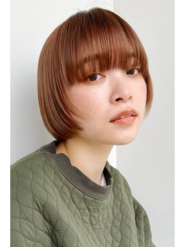 ガーデン 銀座(GARDEN) ボブ/顔まわりレイヤー/似合わせカット/ベージュカラー/銀座