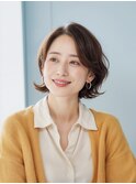 くせ毛風ラフカールボブ