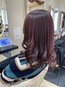 アーチバイケンジ(arch by kenje) ハイライトブリーチ1回★カシスピンク