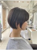 大人可愛い 20代30代☆小顔丸みショート奈良 西大寺