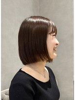 ジルバイジアン(JILL by GIEN)&nbsp;#ナチュラルボブ#透明感ブラウン/森岡俊亮