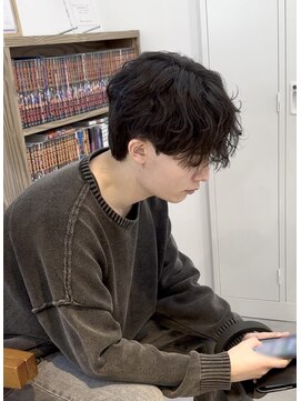 メゾン(Maison) メンズ2wayヘア/シャドウパーマ風スタイリング/メンズ韓国ヘア