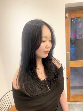 リリアーナ(LILIANA) カラー/髪質改善/ブルーブラック/暗髪/艶髪/グレージュ