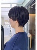 就活ヘア　京都ショート　京都美容室　進詩織