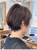 【40代からの】ナチュラルトーンで白髪ぼかし B Mplusミズイデ