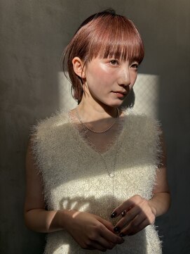 ロンドプロフィール 浦和(Lond profil) ブリーチなしカラー伸ばしかけヘア簡単スタイリング小顔ヘア