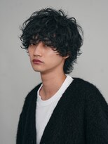 フィフス(fifth) ラフにキマる無造作パーマのマッシュウルフスタイル