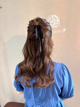 ウルー 自由が丘店(uruu) 【ハーフアップ】自由が丘/自由が丘駅/ヘアセット/早朝