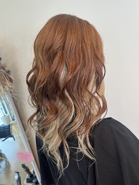 プレーゴ美容室 インナーカラー