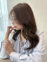 ジーナ  札幌大通(Zina)&nbsp;美髪＊韓国風くびれヘア＊フォギーベージュ＊Zina札幌大通