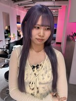 ダズリングディア(Dazzling Deer)&nbsp;紫／パープル／ロング／暗めカラー／レイヤーカット／学割