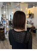 ツヤとやわらかさが叶う♪オージュアケアボブ