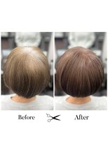 プレジール(Plaisir)&nbsp;白髪ぼかしで自然な若見え　マイナス10歳