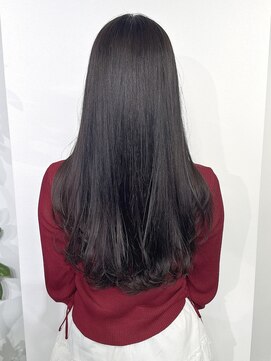 ノウハウ キョウト(KNOWHOW kyoto) ラベンダーグレージュ/暗髪グレージュ/ロングレイヤー