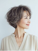 ビフィーノ リルネ(Bifino Rilune)&nbsp;クラゲヘアー/小顔/ココアベージュ/オリーブグレー/川西