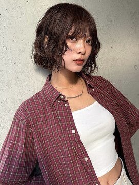 ソヨン 大宮2号店(SOYON) ボブパーマ/ブラウンカラー