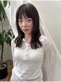 顔まわりレイヤー/レイヤーカット