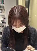 レッドブラウン / こっくりブラウン / 暖色系カラー / 艶カラー