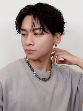 men's salon Gaudi 西宮北口店【メンズサロン ガウディ】【4月3日OPEN(予定)】 メンズカット×センターパート×ナチュラルパーマ