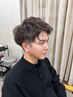 men's/前回から4週以内で10%以上off★カット+ヘッドスパ(30分)￥12100→10450
