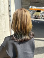 エストレーラ(estrela)&nbsp;『estrela』外国人風グラデーション 外はねボブディ
