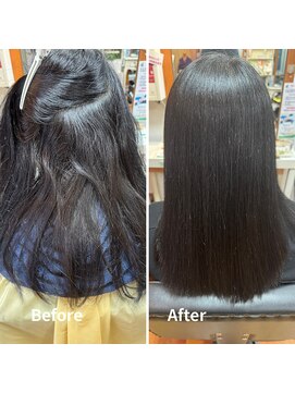 美容室フランヴェール 天気に左右されない艶髪へ