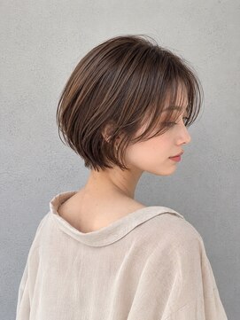 ローカス 昭島(Locus) 昭島大人ショート×丸みショートボブ