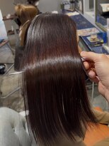 ミレヘアー 越谷(Mire hair)&nbsp;【大人女性の髪質改善】鏡面仕上げの極上艶髪ストレート