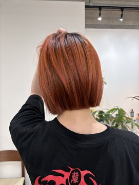 ウッド(uood) ブリーチ伸ばしかけカラー