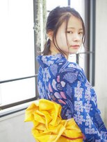 コニ(Coni)&nbsp;♪Ｃｏｎｉ♪大人かわいい小顔浴衣ヘアアレンジ