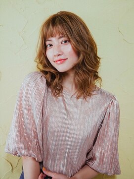 プロデュース 相模原店(Produce) うるツヤ愛されブラウン♪無造作☆くびれセミディ