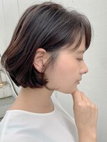 ルーファス 恵比寿 渋谷(Ruufus)&nbsp;耳かけシースルーボブ【Ruufus恵比寿渋谷】3159