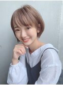 オトナかわいい愛されショートボブ