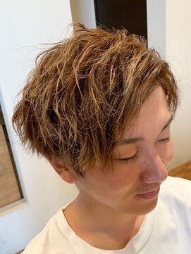 ビーワールド(B WORLD) メンズハイトーン×ハイライト　【藤枝/デザインカラー】