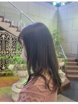 クオーター(QUARTER)&nbsp;オリーブグレージュレイヤーロング