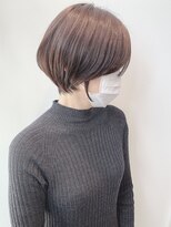 ステア ケース(stair case)&nbsp;銀座大人ショートボブ耳かけ流し前髪20代30代40代髪型