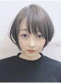 垢抜けシースルーバング☆愛されミディアム　新宿代々木